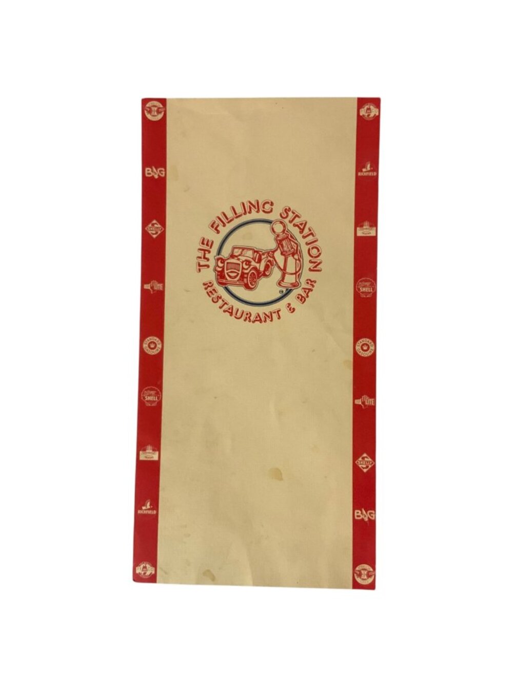 Vintage The Filling Station Restaurant & Bar Menu Dallas Addison Austin